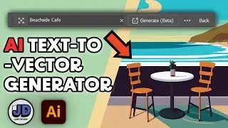 New AI Text to Vector Tool in Illustrator [ Tutorial ]
