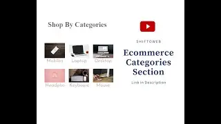 Ecommerce Categories Section