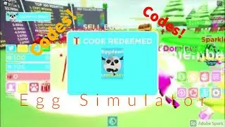 All Codes in Egg Simulator! 2021 *2021 MAY*