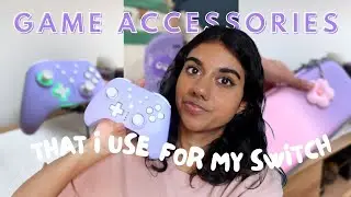 Nintendo Switch Accessories Collection | Everything I Use For My Switch LITE & OLED 🩷💜