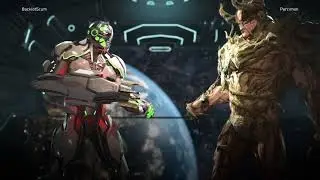 Injustice 2 Swamp Thing vs Swamp Thing and Grid