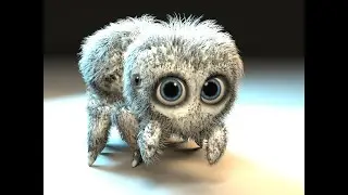 cartoon jump spider rigging