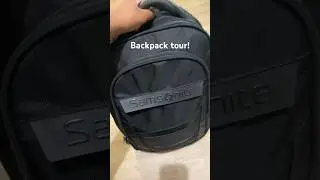 What’s in my backpack for school!