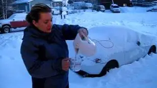 Evaporating Water in -30C in Yellowknife, NWT