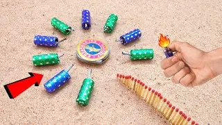 Matchstick Chain Reaction Domino Effect | Diwali Crackers 2022 | Amazing Experiment🔥