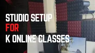 Full Studio Setup with 75 inch Samsung Digital Board | Budget Studio Setup