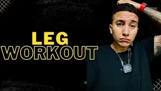 LEG DAY Workout at 1am!
