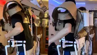 Cardboard T-51 Fallout power armor pt 4!!