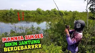 TROBOS SEMAK BLUKAR !! TERNYATA NEMU SPOT BAGUS // CASTING IKAN GABUS