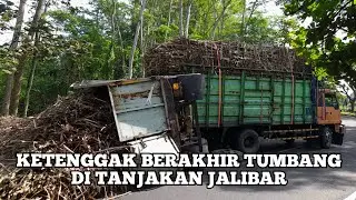 Truk Fighter Gandeng Muatan Tebu Ngguling di Tanjakan Extreme Jalibar Kepanjen Pagi Tadi
