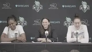 NY Liberty vs Wings 8/20/24 Postgame w Breanna Stewart, Jonquel Jones & Coach Brondello