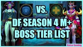 Ranking EVERY M+ Boss from DF S4 - M+ Title Tank VS. Healer POV