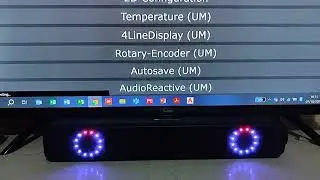 DIY modified Soundbar with integrated WLED Sound Reactive