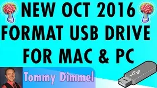 NEW OCT 2016 FORMAT USB DRIVE FOR MAC & PC