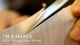 DIY MDF Sharpening/Honing Wheel for the Lathe, Keep Your Edge Razor Sharp
