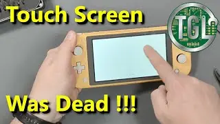 Nintendo Switch Lite with a dead Touchscreen, the least fun I've had with a repair