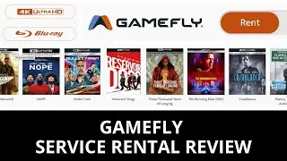 GameFly 4K Blu-ray Disc Mail Order Rental Service Review | Is It Better Than 3D Blu-ray Rental?
