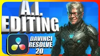 NEW A.I. TOOLS in DaVinci Resolve Studio