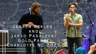 Jensen Ackles & Jared Padalecki || Gold Panel || Highlights || #SPNNC2023