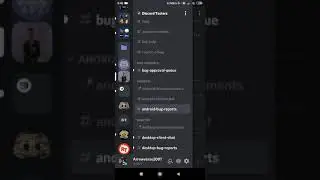 Discord server folder error