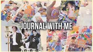 kpop journal with me 2021| оформление ежедневника