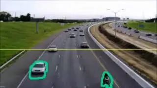 Vehicle detection with openCV, unsupervised object detection.