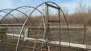 Ставим новую теплицу своими руками. Часть 1
