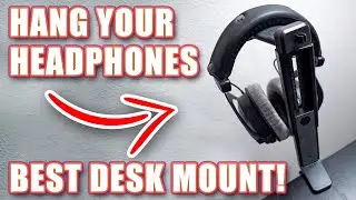 BEST Headphone Stand & Hanger for $13 (2-in-1 NEETTO HS906)