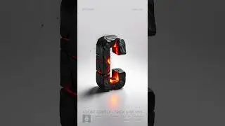 Burning Coal Text Effect #BurningEffect