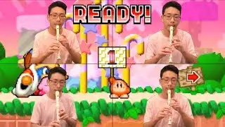 Gourmet Race - Kirby Dreamland on recorder