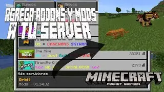Cómo Instalar addons (mods) a tu servidor de Minecraft pe --+Minehub+--