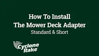 How To Install the Standard MDA on the Cyclone Rake | Leaf Vacuum
