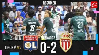 LYON 0-2 AS MONACO RESUMEN | J2 LIGUE 1 | CALIENTE TV 🔴