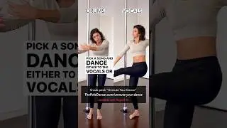 Exercise: Pick a SONG and dance to only one LAYER of the song. Let me know how it goes #poletutorial