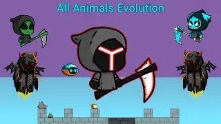 All Animals Evolution With Rare Laser Reaper (EvoWorld.io)