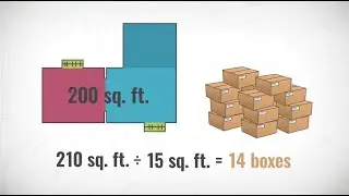 How to calculate the amount of tiles needed for the house?