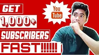 How To Get Subscribers On YouTube Fast | (100% Legit)