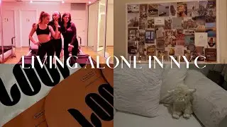 living alone in nyc (sunday reset, apartment tour, & more)