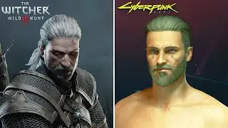Cyberpunk 2077 - Character Creation - Geralt of Rivia V (Male)
