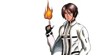 Dibujando a Kyo Kusanagi