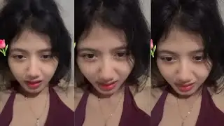 Desahan manja neng caca spiiL keindahan bikin halu🤩😋😍