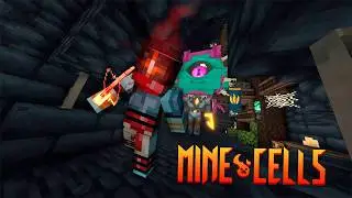 MINECRAFT'S NEW DUNGEONS WILL DESTROY YOU... (Minecells Mod Review)