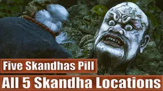 All 5 Skandha Locations: Get Five Skandhas Pill: Black Myth Wukong