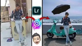 PicsArt photo editing background change | PicsArt CB photo editing kaise kare | PicsArt editing