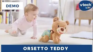 VTech Baby - Orsetto Teddy canta e gattona con me | Spot TV