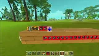 How to Make a Fully Functional Rail gun in Scrap Mechanic!!!