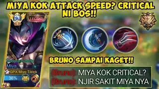 MIYA FULL ITEM CRITICAL? DICOMBO SPELL INSPIRE! SESAKIT APA DAMAGENYA? | TOP GLOBAL MIYA - MLBB