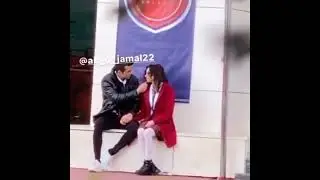 Setten AsDor sahnesi çekiliyor Doruk Nebahat ile Asiyenin konuşmasını öğreniyor