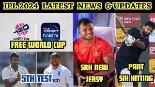 IPL 2024 - KKR NEW JERSEY | RISHABH PANT Practice Video | IND VS ENG 5th Test #ipl2024 #indvseng2024