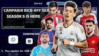 RELEASE V BETA !! EFOOTBALL 2023 PES PPSSPP SEASON 5 | SPESIAL EDITION FULL EUROPE